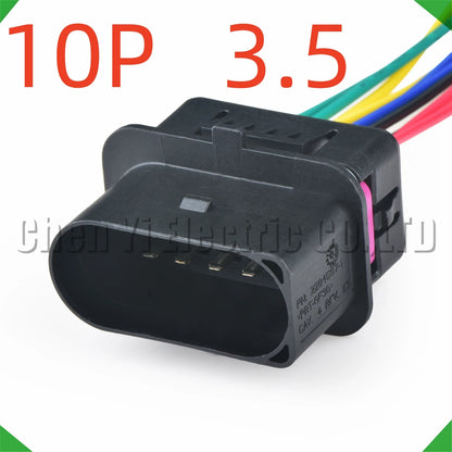 10 Pin Headlight Connector 1J0973835 1J0973735 For VW Audi