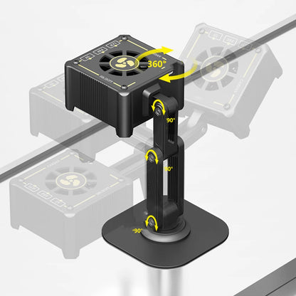 Smoke Exhaust Fan With Lighting Function Suitable For Mobile Phone Repair Weld Welding Equipment & Supplies Parts