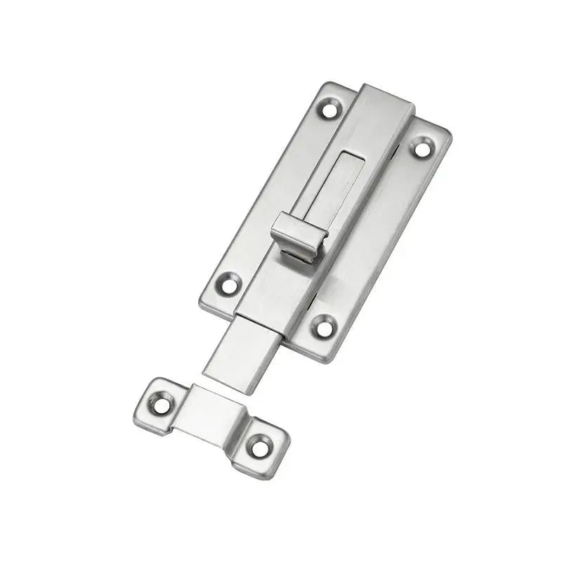 New Self-Elastic Latch Security Bolt Latch Anti-theft Spring Latches Stainless Steel Cabinet Hinges Furniture Supplies Hardware