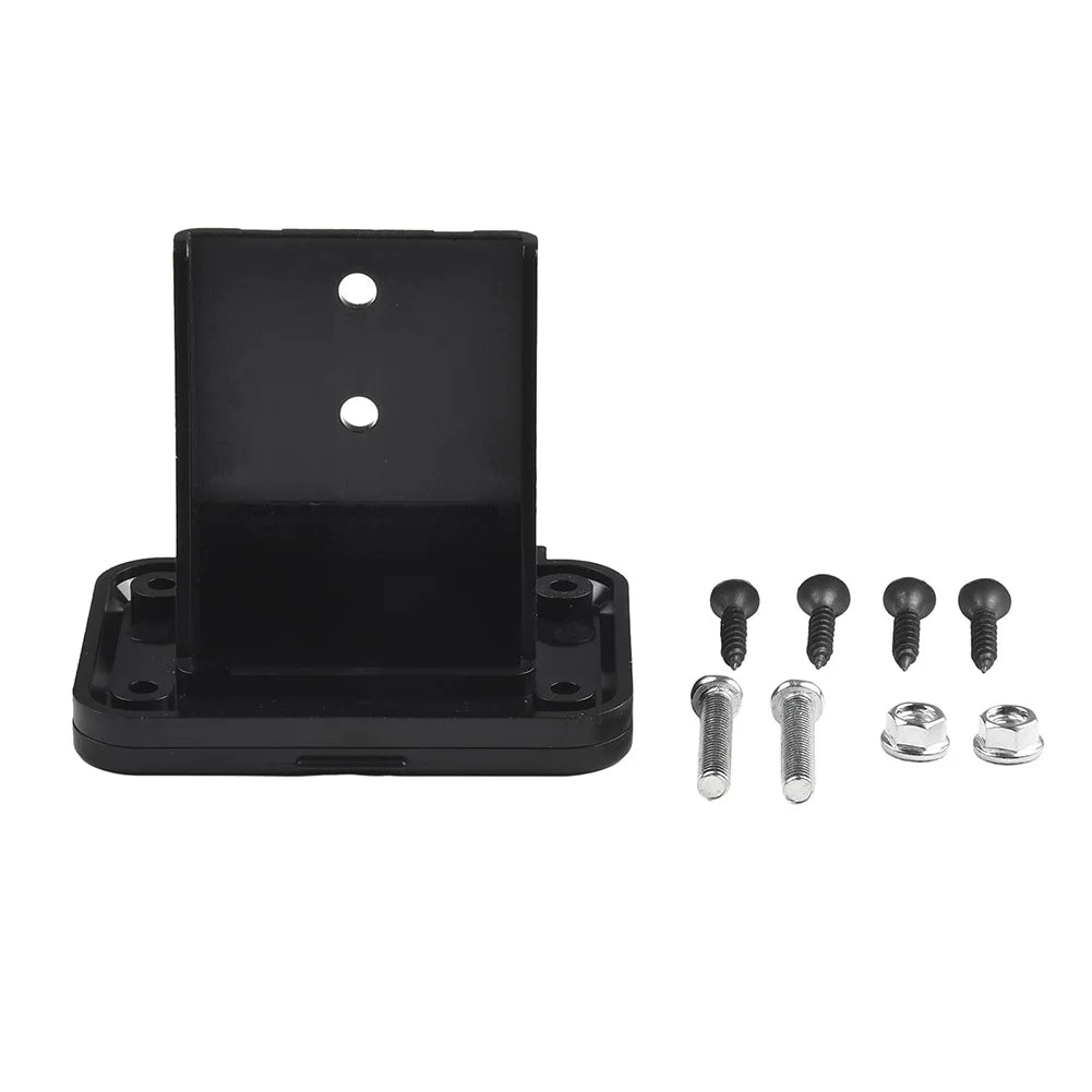 175A Anderson Plug Connector Flush Mount Bracket Panel Cover for Caravan Base Installation Wire Connectors