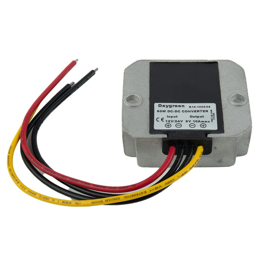Regulator Power Converter IP68 Short-circuit Protection Step Down Module Waterproof 12V 24V To 6V DC-DC Full Power H10-1224-06