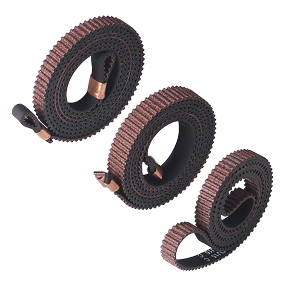 3PCS Timing Belt Kit For Kobra3 Spare Y Z Axis Timing Belt Rubber Drive Belt For 3D Printer  For Replacing Worn-out Belts