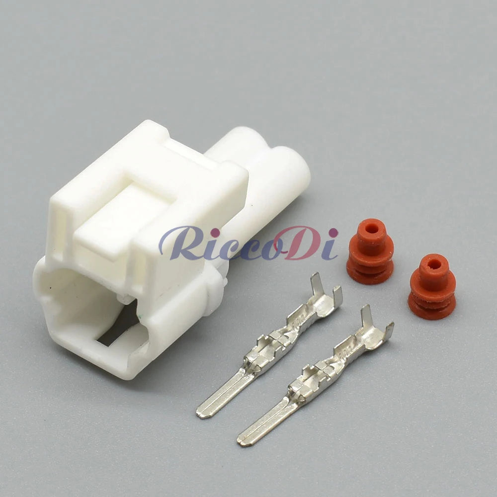 DJQ7022A-2.3-11 Automotive 2-Pin Waterproof Male Connector Plug with Terminals