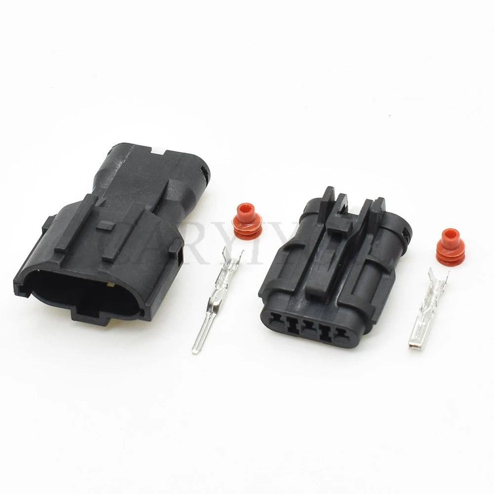 3-Pin 2mm Black Waterproof Connector MG640329-5 MG610327-5 DJ7031Y-2 Male Female for Mitsubishi