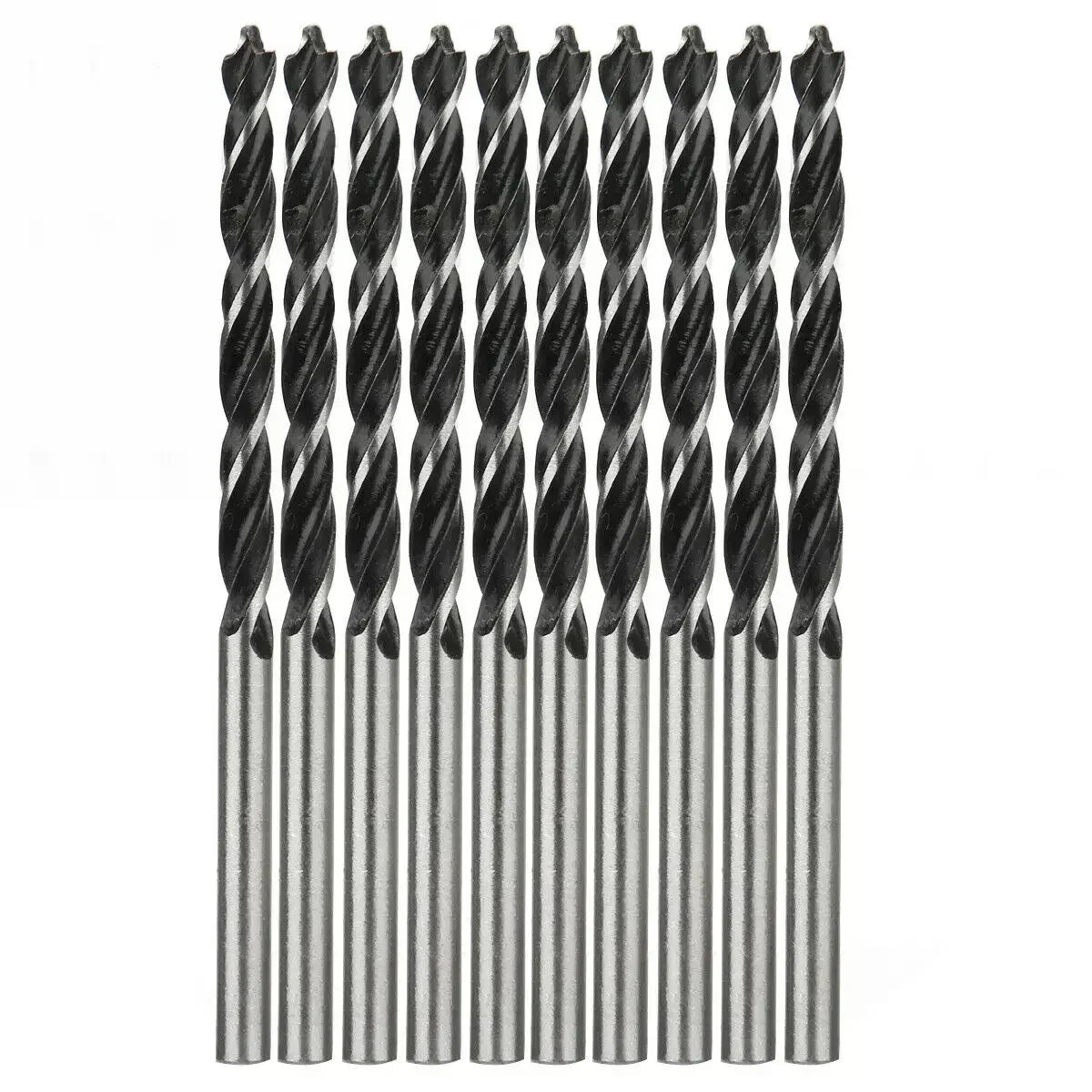 Woodworking Spiral Drill Bit Kit 3mm/4mm/5mm with Center Point for Wood Drills, Power Tool Parts