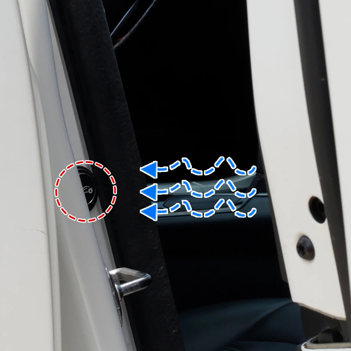 Car Door Shock Absorber Pads Anti-Collision Buffer Bumper Stickers
