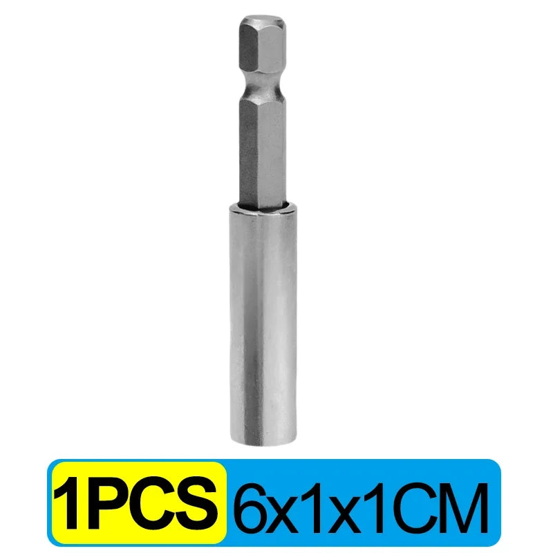 20/1pcs Magnetic Screwdriver Extension Hexagonal Handle Extended Connecting Rod Carbon Steel Screwdrivers Bit Holder Power Tools