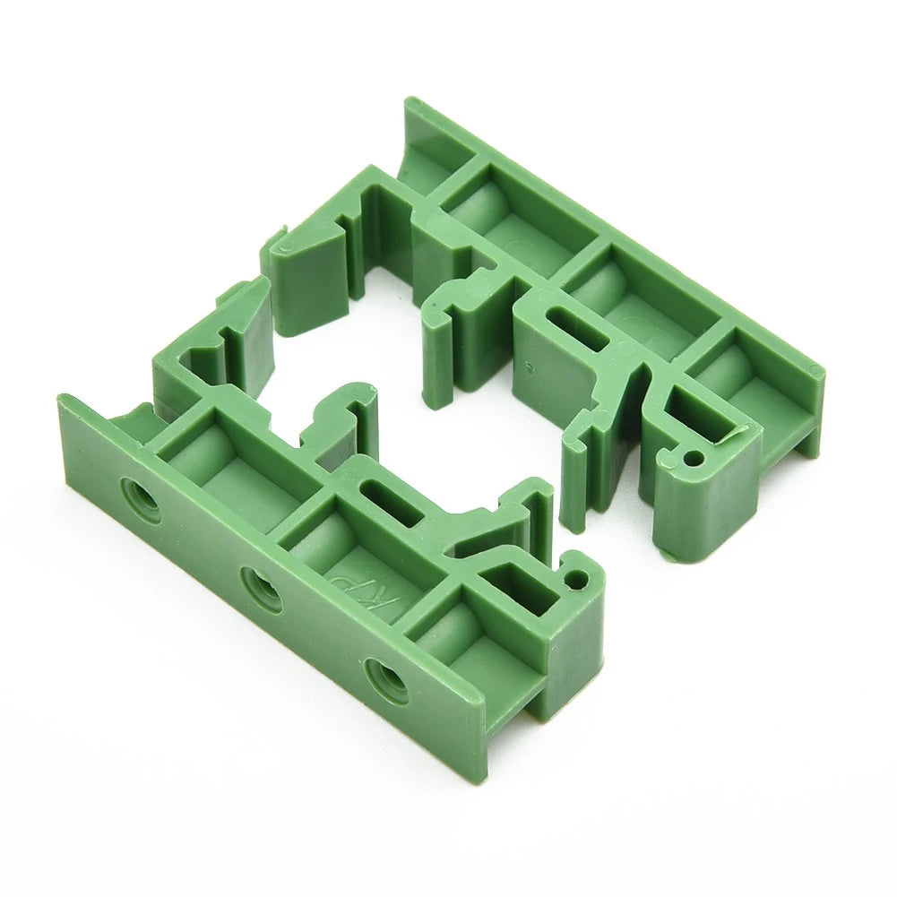 PCB DIN C45 Rail Mount Adapter for DIN 35 Mounting Rails, Plastic PCB Bracket Clips, 35mm Electrical Part