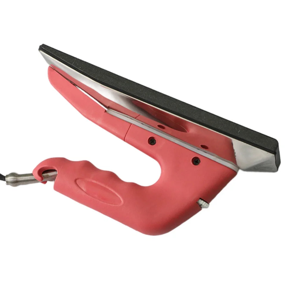 Efficient Carpet Seaming Tool Seaming Iron 147 F-442 F Temperature Range Comb-grooved Non-stick Base For Professional Installers