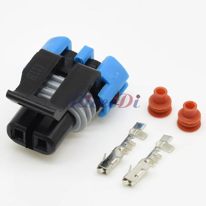 2 Pin 1.5mm Water Temperature Sensor Connector 12162000 12052641 DJ7024-1.5 for Buick Lacrosse GL8