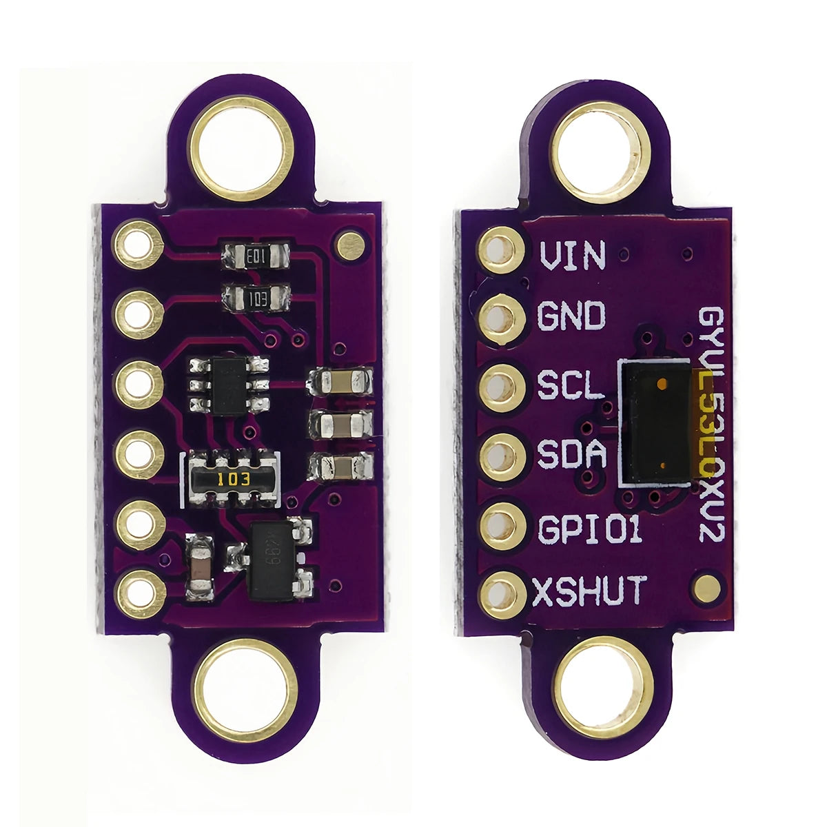 VL53L0X Time-of-Flight Laser Ranging Sensor Module 940nm I2C Distance Measurement Breakout Board