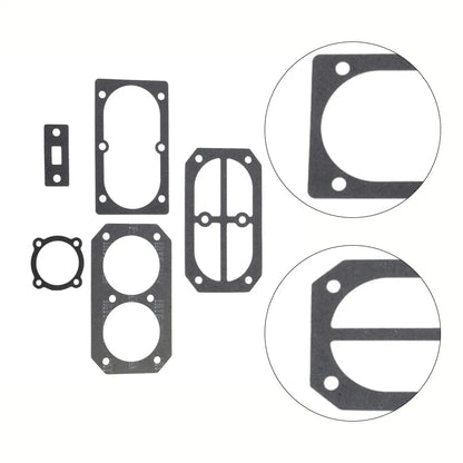Air Compressor Valve Plate Gaskets &amp; Washers Repair Kit — Replacement Seal Set for Air Compressor Maintenance