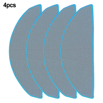Reusable Mop Cloth Robot Vacuum Accessory High-quality Microfiber Long-lasting Material Cost-effective For Essential