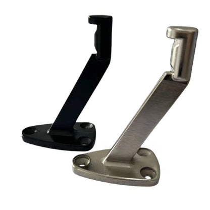 6-Pack Aluminum Alloy Wall Brackets For Staircase Handrails Rust-Resistant Heavy-Duty Support Brackets For Indoor Outdoor Use
