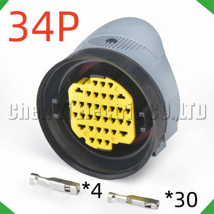34 Pin Automotive Connector DTBFHPE34BKSV 9645118180 320454B03 Wire Harness Plug