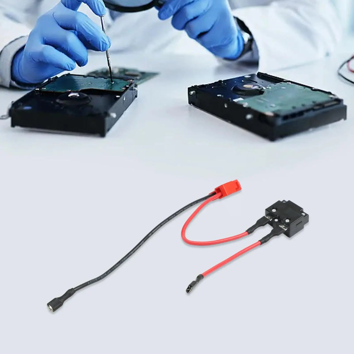 Fuse Battery Harness Ride-On Toy Battery Harness Red black Replacement Battery Harness Connector Accessory Reliable Performance