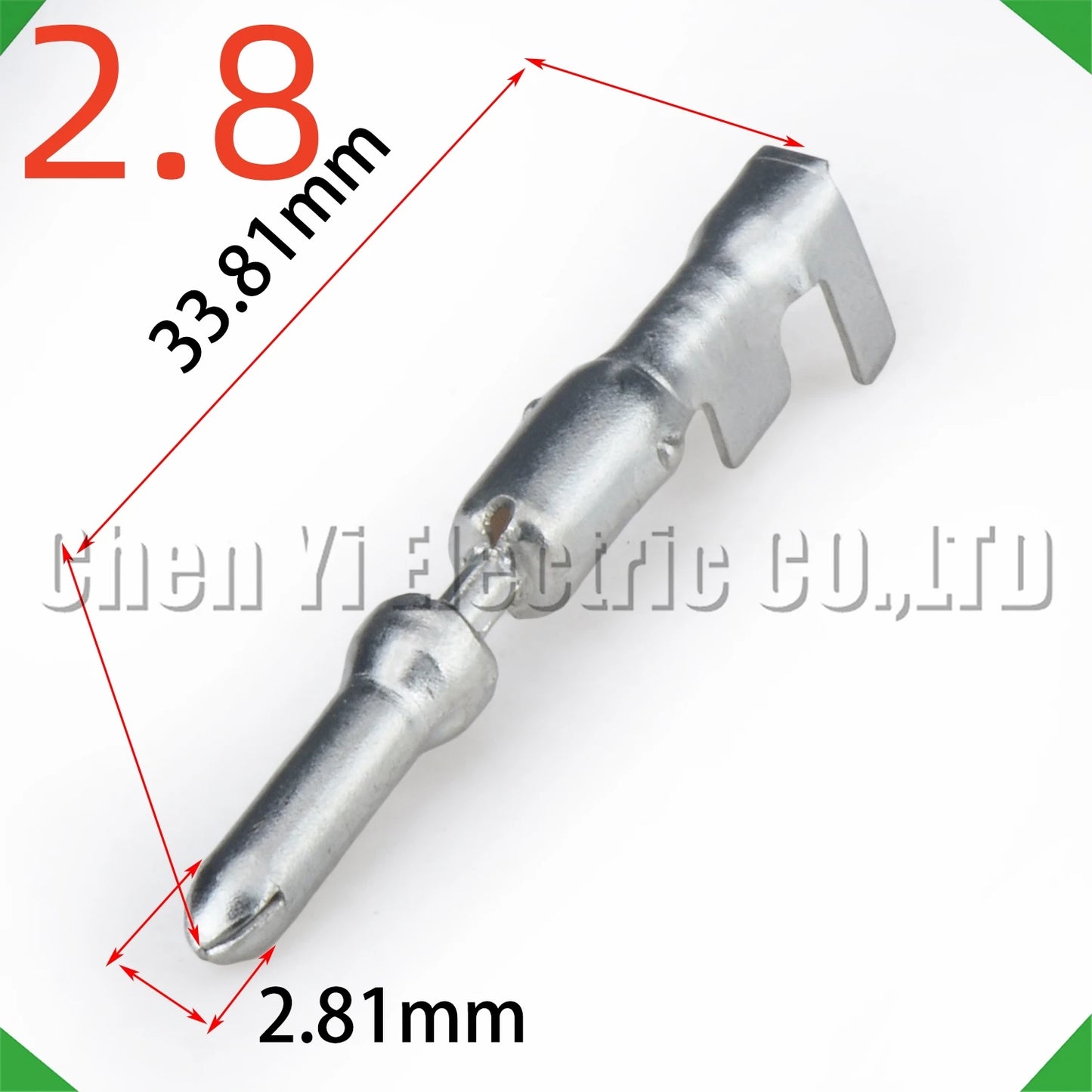 20pcs 1.5/2.8mm Crimp Terminal Pins 33230-0002 3-1474644-1 1-437709-1 Automotive Connector