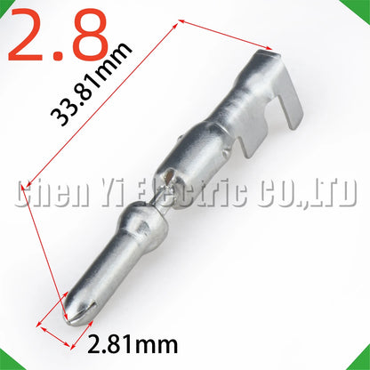 20pcs 1.5/2.8mm Crimp Terminal Pins 33230-0002 3-1474644-1 1-437709-1 Automotive Connector