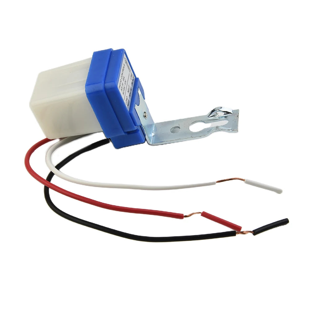 Automatic Photo Control Switch Garden Port Road Lighting Factories AC DC 12-220V 5*4.2*3.3cm Blue Controller Switch