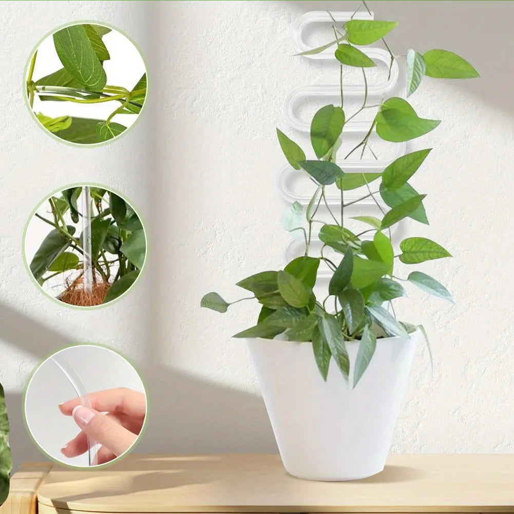 6pcs 34cm Bonsai Bracket Plant Climbing Frame Creative Flower Support Flower Arrangement Rack For Climbing Plants