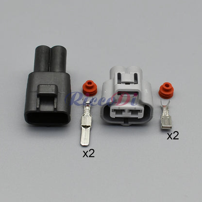 2 Pin Hydraulic Motor Connector Plug Male Female Waterproof Auto Socket for Toyota 6188-0259 6189-0425