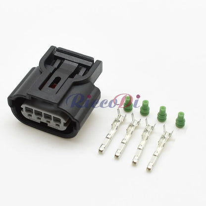 4 Pin Automotive Waterproof Terminal Connector Plug Female Male Brass Socket 6189-6948