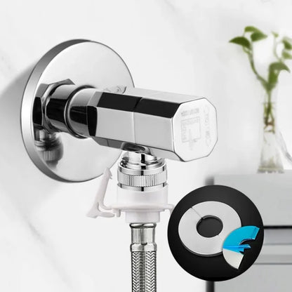 6/1PCS Self-Adhesive Stainless Steel Faucet Decorative Cover Shower Chrome Finish Water Pipe Wall Covers Bathroom Accessories