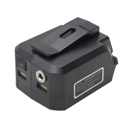 MK18B Battery Adapter For 18V Li-Ion USB Charger 12V DC Output Connector For Heated Jackets And Handbags Battery Adapter