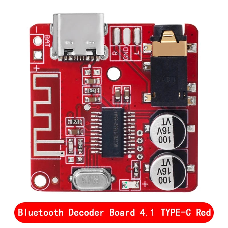 MP3 Bluetooth 4.1 Decoder Audio Amplifier Board Lossless Stereo Receiver 5V