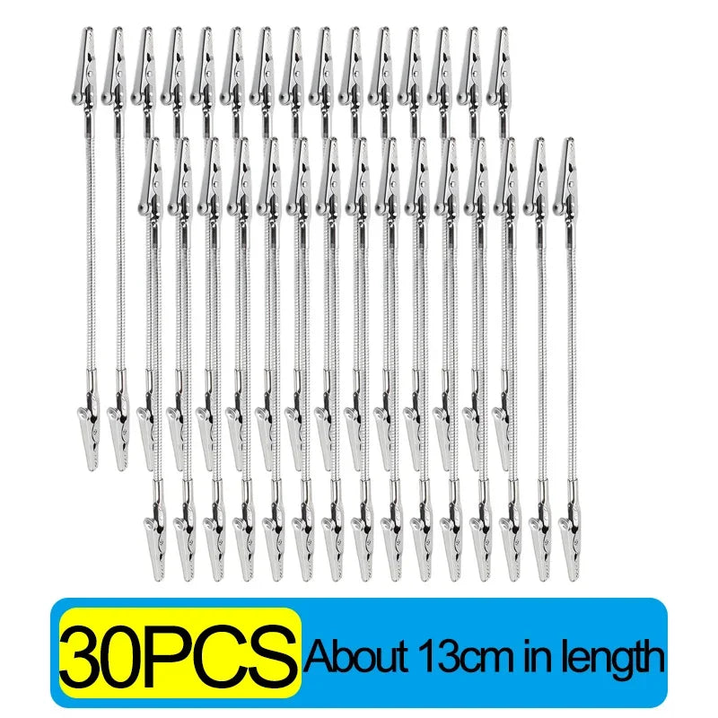 Multifunction Alligator Clip Note Holder – Double Head Flexible Hose Memo Card & Photo Picture Holder for Office & DIY Display