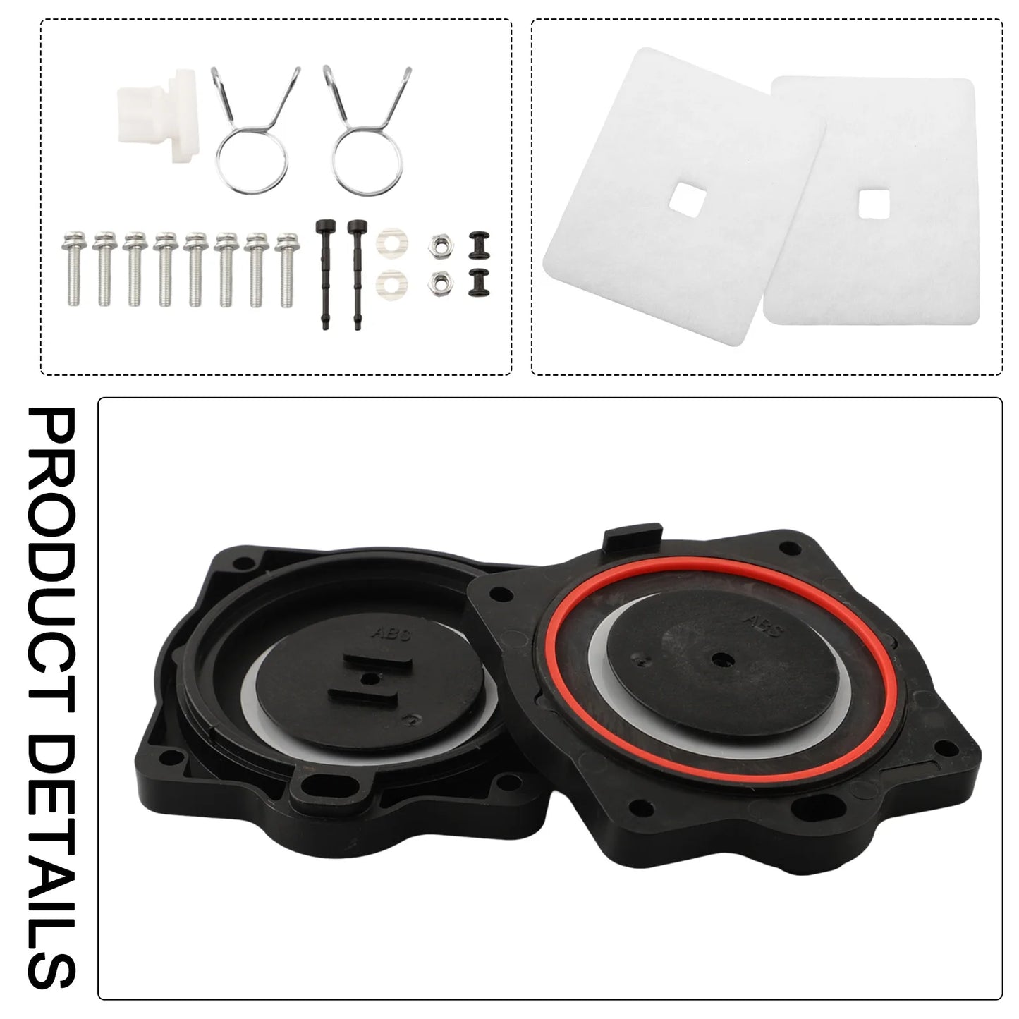 As Shown HP60 HP80 Repair Kit Compatible With HP60 Compatible With HP80 Cost-effective Solution Hole Clips Household Tools