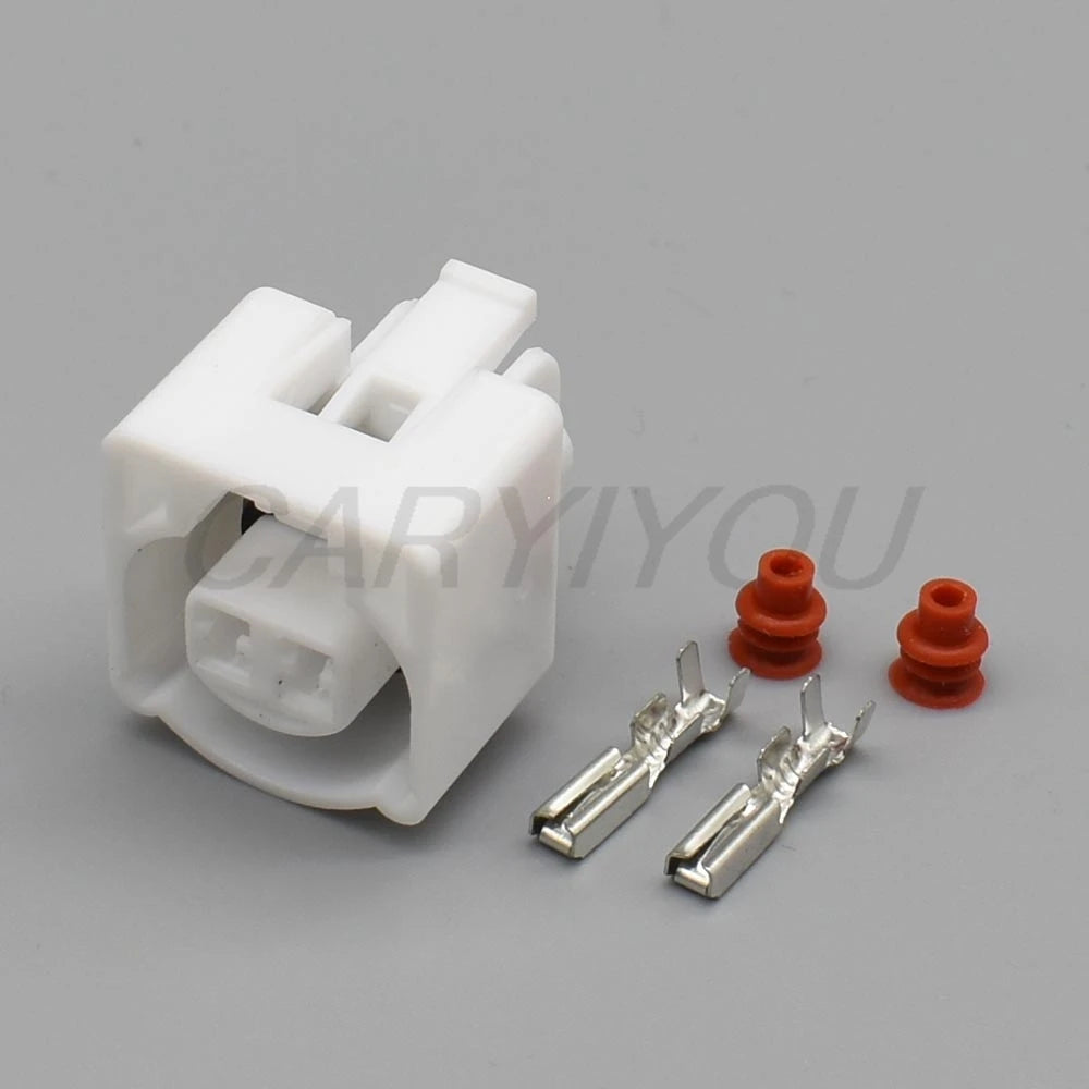 2-Pin White Intake Air Temperature Sensor Connector DJ7025-2.3-21 Waterproof for Toyota Camry