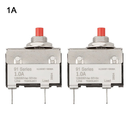 Manual Reset Circuit Breaker Offering Overload Protection Essential Component for Safe Operation of Various Electrical Devices