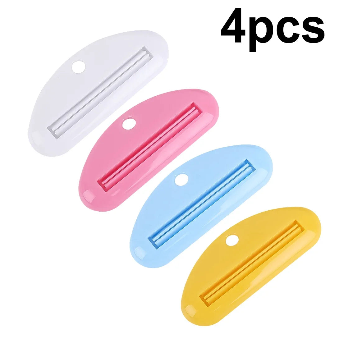 Toothpaste Squeezer Manual Tube Clips Multifunction Facial Cleanser Dispenser Bathroom Accessories