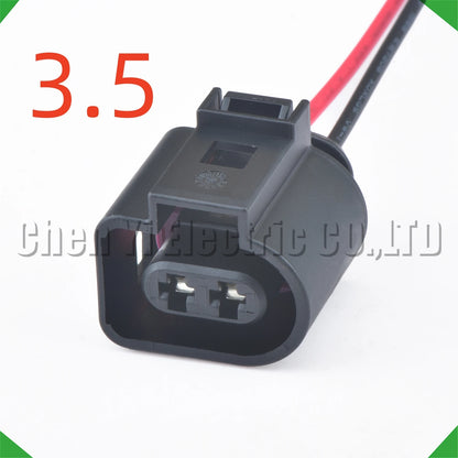 2 Pin Fluid Pump & Oil Cooling Valve Connector 1J0973722 For VW Audi