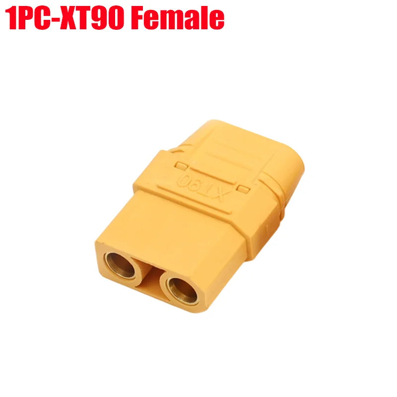 XT90 Male Female Connectors Plug Welding Terminal Plugs for RC Lipo Battery Motor Charge Lead Plugs Banana Male Female Adapter