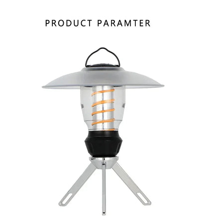 8000MAH Multifunctional Telescopic Camping Light LED Floodlight Flashlight with Stepless Dimming Charge Outdoor Tent Flashlight