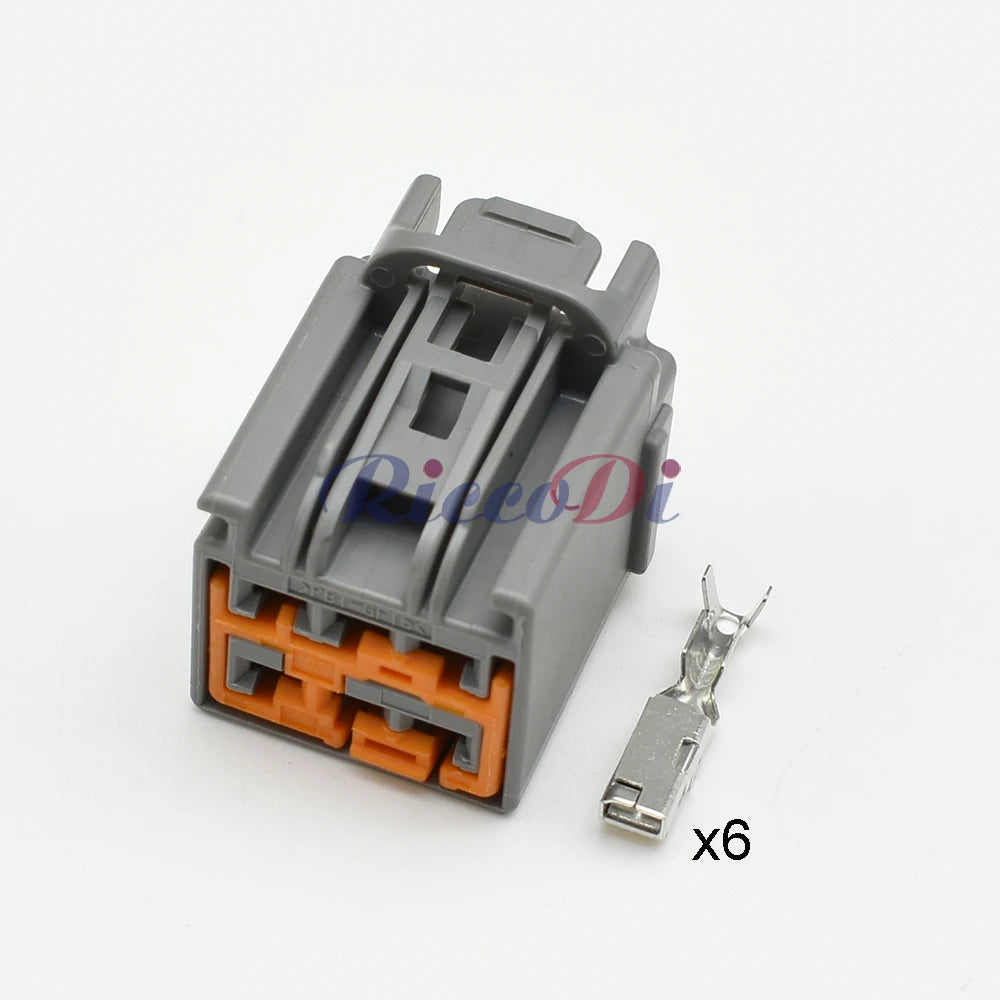 6 Pin 2.8 Series Automotive Connector 7282-6466-40 7283-6466-40 Wire Harness Plastic Housing Male Female Socket