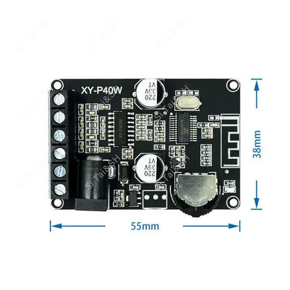 XY-P15W Stereo Bluetooth Digital Power Amplifier Board 12V/24V