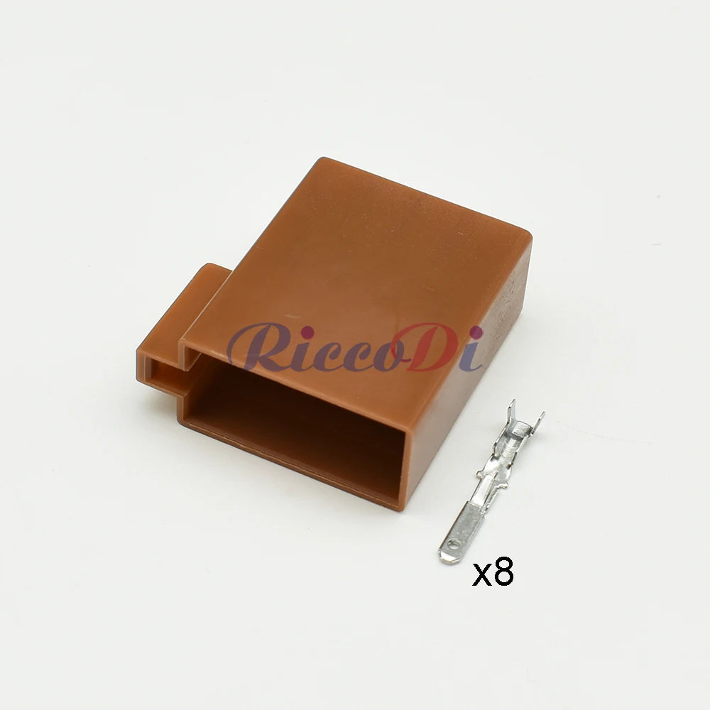 8-Pin TE Tyco ISO Radio Connector DJ7082-3.5 Male Female | Toyota Lexus 962189-1 / 962191-1 | CE PA66