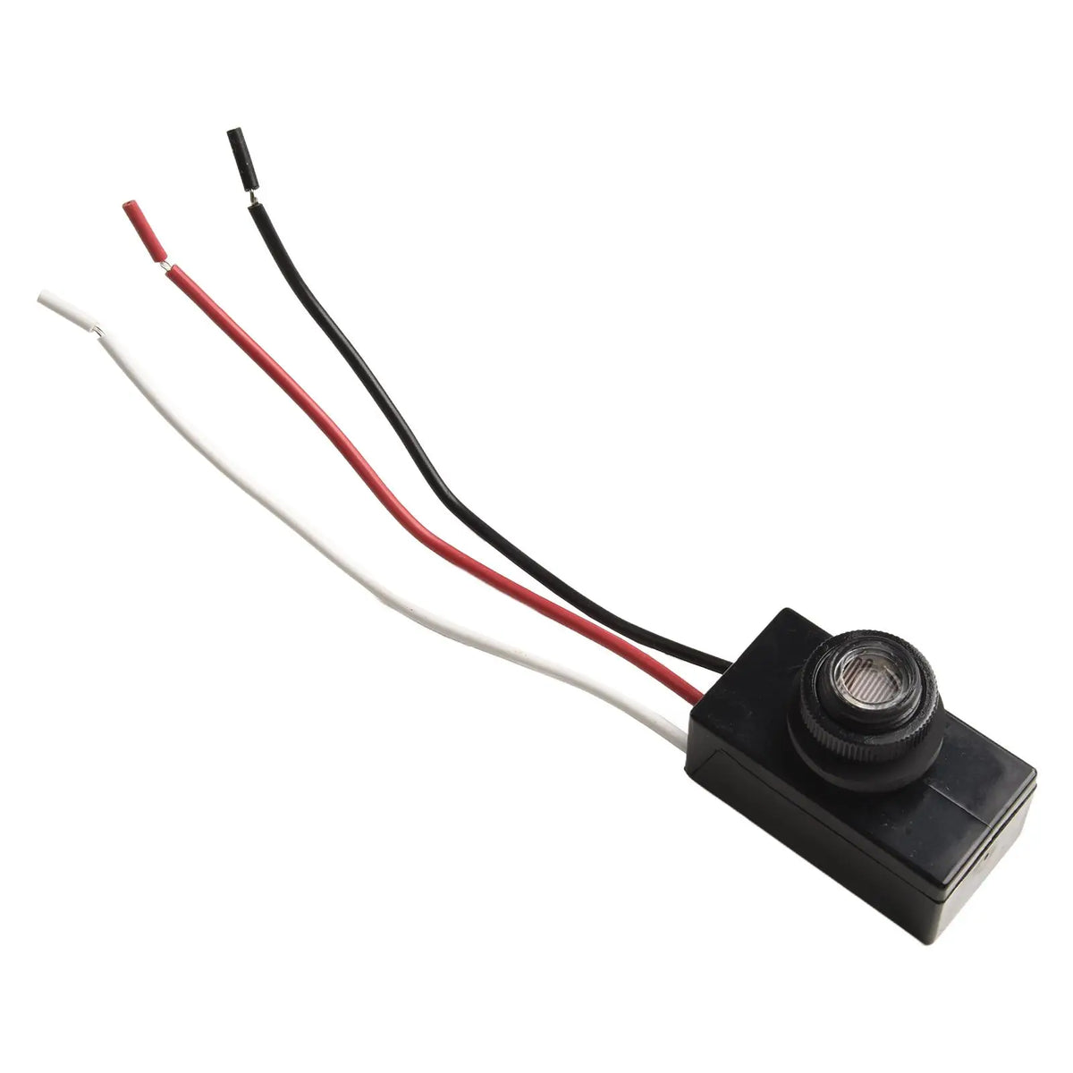 Control Switch Button Sensor 12V-48VDC Energy Saving Photocell Sensor Automatic Light Sensing Button Style Wide Voltage Range