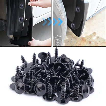 Auto Body Screws Fastener Self-Tapping Screws N90974701 Car Mudguard Wheel Arch Bumper Fasteners for Volkswagen Porsche Audi