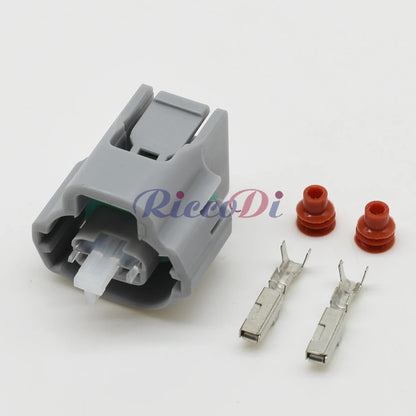 2 Pin Automotive VVT-i Solenoid Connector Plug Wiring Socket for Lexus Toyota 1JZ 2JZ 1UZ 3UZ 7283-7526-30