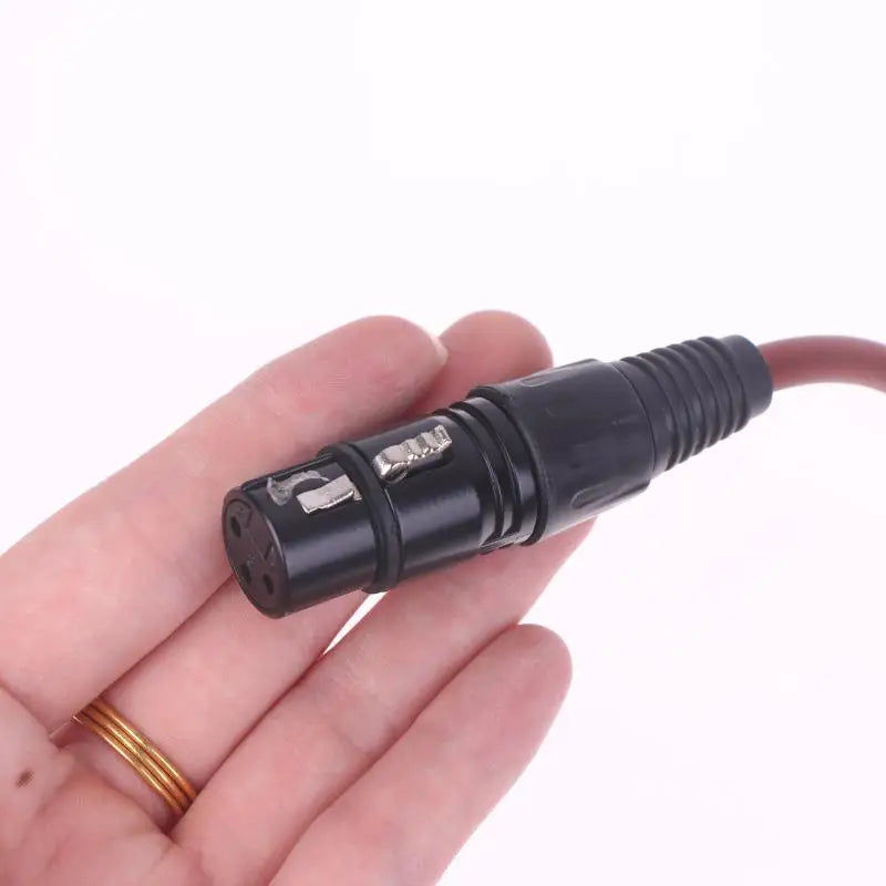 1 pcs 0.5/1/1.5/3/5/10m DMX Cable 3-Pin Signal Connection DJ Stage Lights Parts for LED Par Wash Moving Head Spot Lighting