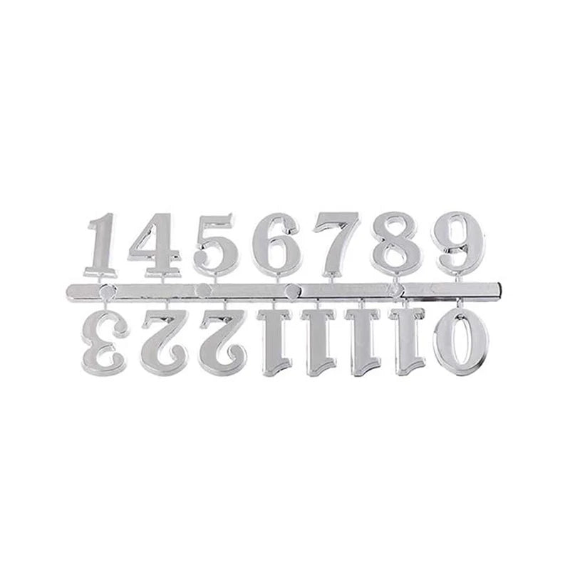 1Set Roman Numerals Handmade Material Restore Digital Repair Tools Clock Numerals Accessories Arabic Number Quartz Clock Parts