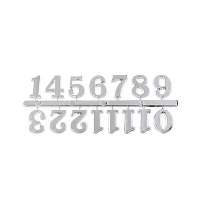 1Set Roman Numerals Handmade Material Restore Digital Repair Tools Clock Numerals Accessories Arabic Number Quartz Clock Parts