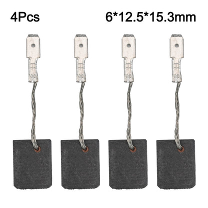Replacement Brush Carbon Brush Set Metal Carbon Brush Power Tool Accessory Set Of 4 Brushes 4pcs Carbon Brush Kit