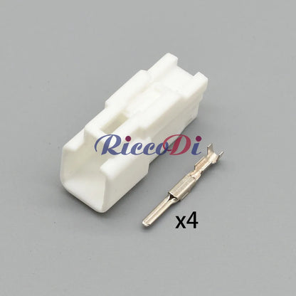 4 Pin Automotive Electrical Connector 6520-0349 7282-1042 SRS Air Spring Socket Plug 90980-10795 for Toyota Lexus