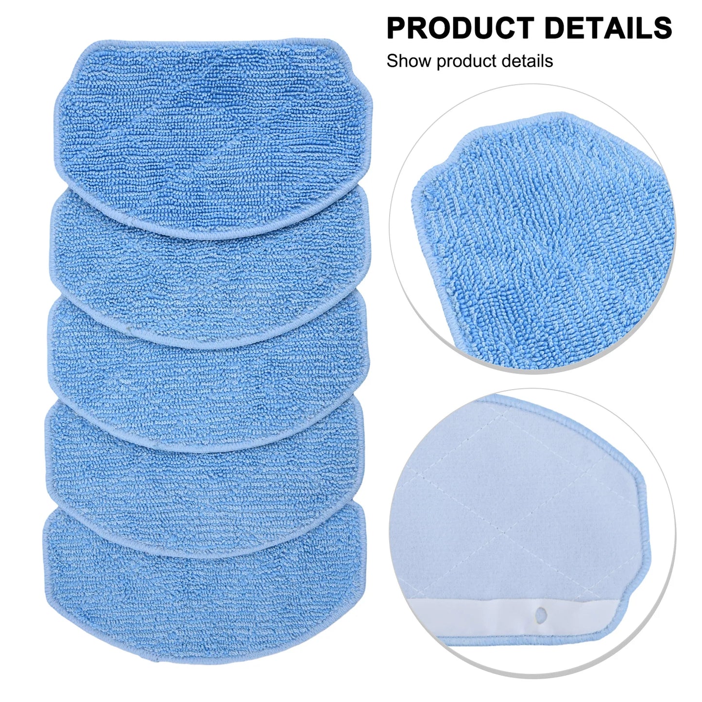 Accessories Mopping Pad Reusable Delicate High-Quality Easy-to-Clean for EICOBOT BR150