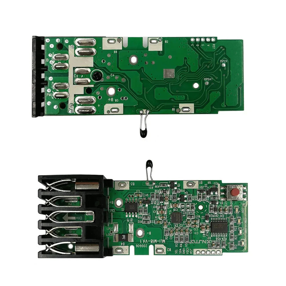 2PCS PCB Charging Protection Circuit Board For 18V Replacement Protection Circuit Connector Power Tool Batteries Parts